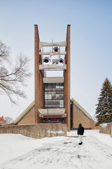 Press kit | 865-29 - Press release | A Tribute to Lemay’s Visionary Founding Architect - Lemay - Commercial Architecture - Church of Saint-Jean-Baptiste-de-la-Salle - Lemay - Montréal, Québec, Canada, 1967 - Photo credit: Alexandre Guilbeault