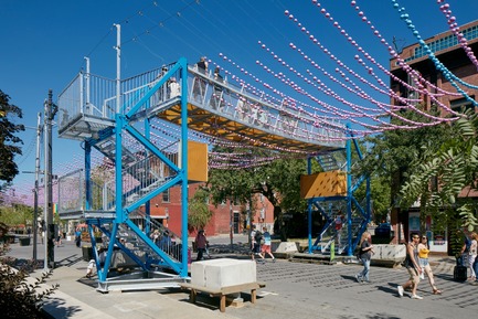 Press kit | 1102-03 - Press release | FunambOule - Architecturama - Urban Design - FunambOule, Montreal (Canada) - Photo credit: James Brittain Photography