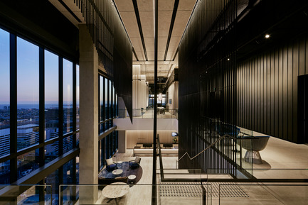 Press kit | 2531-01 - Press release | Corrs Chambers Westgarth - Electrolight - Lighting Design - Stair - Photo credit: Peter Clarke