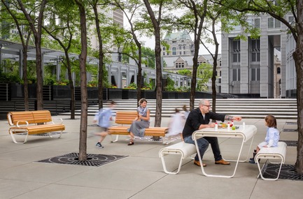 Press kit | 821-04 - Press release | MTL Collection - Equiparc & Dikini - Landscape Architecture -  MTL Collection Benches and Table  - Photo credit:  Myriam Menard photography 