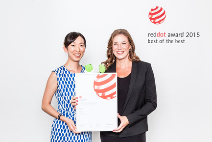 Press kit | 1696-02 - Press release | Regular registration phase for the Red Dot Award: Product Design2016 starts – first jurors confirmed - Red Dot Award - Competition - In 2015, Sony Mobile Communications got a Red Dot: Best of the Best for the smartphone "Xperia E3". - Photo credit: Red Dot