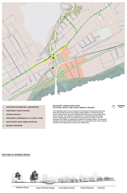 Press kit | 2647-02 - Press release | International Ideas Competition Reinventing Our Rivers: Four Rivers, Three Winners - Ville de Québec - Urban Design - First place - River Beauport Area of Interest - Photo credit: The CADASTER team