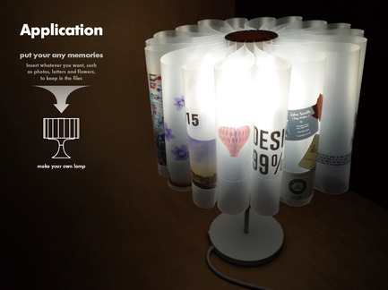 Press kit | 1834-03 - Press release | Introducing a world-first: 'Global Grad Show' at Dubai Design Week - Dubai Design Week - Event + Exhibition - Memory Lamp<br>Student : Im Jonguk,Bae Hyunjoo, Kim Minhwan <br>School : KAIST  - Photo credit: KAIST