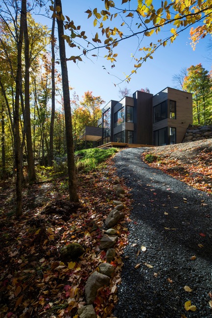 Press kit | 1678-02 - Press release | Bécassines Cottage - Atelier BOOM-TOWN - Residential Architecture - Photo credit: Steve Montpetit