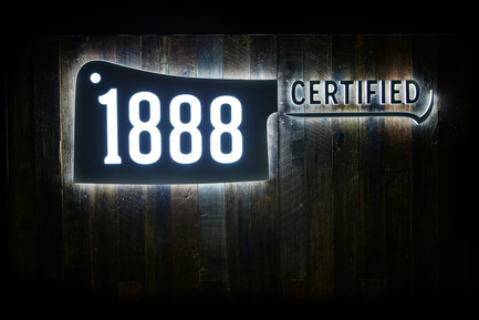 Press kit | 2395-01 - Press release | TomMarkHenry’s Award-winning Design for 1888 Certified - Tom Mark Henry - Commercial Interior Design -  1888 Certified designed by TomMarkHenry  - Photo credit:  Damian Bennett  