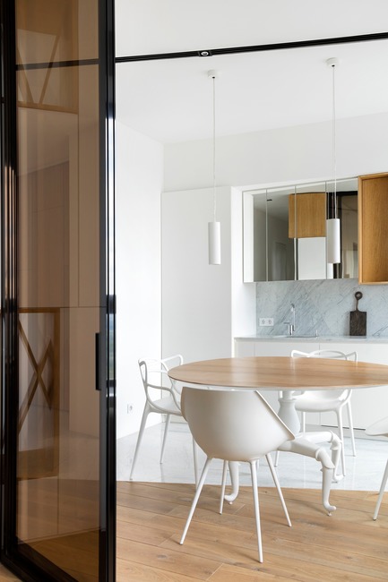 Press kit | 2247-03 - Press release | Apartment in Moscow - Monoloko design - Residential Interior Design - Photo credit: Dmitry Chebanenko