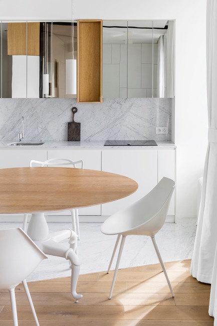 Press kit | 2247-03 - Press release | Apartment in Moscow - Monoloko design - Residential Interior Design - Photo credit: Dmitry Chebanenko