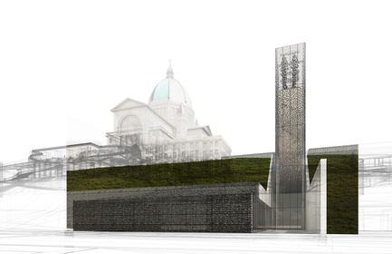 Press kit | 865-26 - Press release | Andrew King, Partner at Lemay, Appointed Fellow of Royal Architectural Institute of Canada - Lemay - Institutional Architecture - Saint Joseph's Oratory site redevelopment project - Photo credit: Lemay