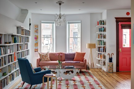 Press kit | 2875-01 - Press release | House for Booklovers and Cats - BFDO Architects - Residential Interior Design - Photo credit: Francis Dzikowski/OTTO