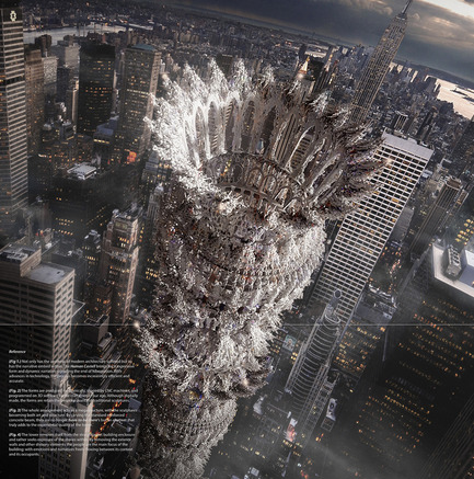 Press kit | 1127-13 - Press release | Winners 2017 eVolo Skyscraper Competition - eVolo Magazine - Competition - Human Castell - honorable mention - Photo credit: Tamin Song, Jin Woo Kuk, Sun Hee Yoo, Bruce Han, Gangmin Yoo, Jun Sun Baek