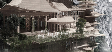 Press kit | 1127-13 - Press release | Winners 2017 eVolo Skyscraper Competition - eVolo Magazine - Competition - Vertical Traditional Chinese Village - honorable mention - Photo credit: Zhang Bo, Liu Shuman