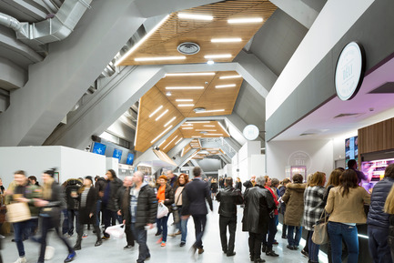 Press kit | 2042-01 - Press release | The AccorHotels Arena - DVVD architecture, design and engineering agency - Commercial Architecture - Photo credit: Sergio Grazia