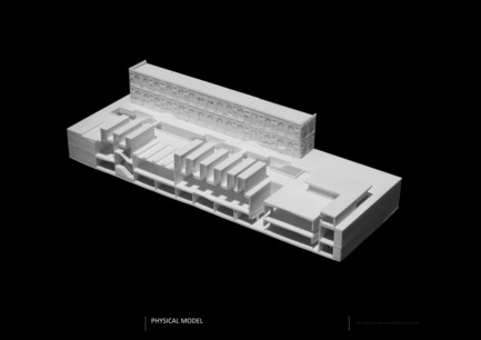 Press kit | 2551-01 - Press release | The Lima Art Museum New Contemporary Art Wing - AYBARS ASCI, Efficiency Lab for Architecture PLLC - Art - Model Picture - Photo credit: Efficiency Lab for Architecture PLLC