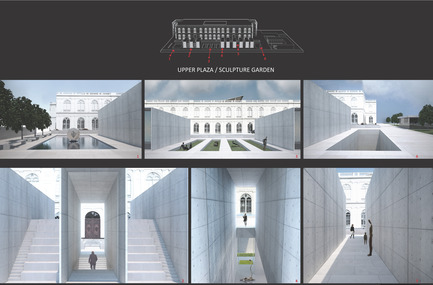 Press kit | 2551-01 - Press release | The Lima Art Museum New Contemporary Art Wing - AYBARS ASCI, Efficiency Lab for Architecture PLLC - Art - Plaza Renderings - Photo credit: Efficiency Lab for Architecture PLLC