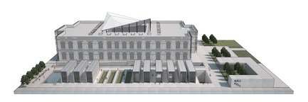 Press kit | 2551-01 - Press release | The Lima Art Museum New Contemporary Art Wing - AYBARS ASCI, Efficiency Lab for Architecture PLLC - Art - Aerial View - Photo credit: Efficiency Lab for Architecture PLLC