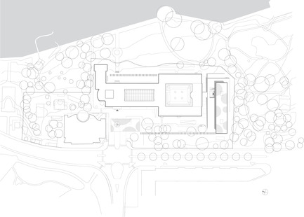 Press kit | 2237-01 - Press release | World Trade Organization - wittfoht architekten - Institutional Architecture - site plan<br> - Photo credit: wittfoht architekten<br>