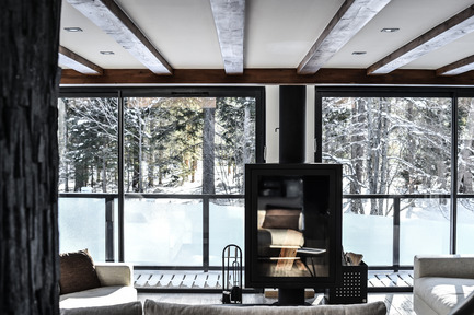 Press kit | 1682-04 - Press release | Chalet Whymper - Chevallier Architectes - Residential Architecture - Chalet WHYMPER, Chamonix by Chevallier Architectes - Photo credit: Solène Renaud pour Chevallier Architectes