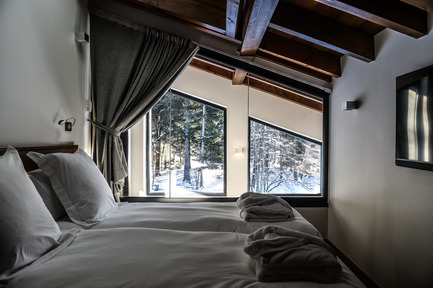 Press kit | 1682-04 - Press release | Chalet Whymper - Chevallier Architectes - Residential Architecture - Chalet WHYMPER, Chamonix by Chevallier Architectes - Photo credit: Solène Renaud pour Chevallier Architectes