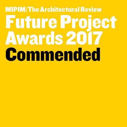 Press kit | 2346-01 - Press release | Sustainable Otunba Offices Receives Commendation in AR Future Projects Awards - Domaine Public Architects - Commercial Architecture - MIPIM Future Project Awards 2017 - Photo credit: Mipim/Architectural Review 