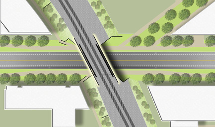 Press kit | 2366-01 - Press release | A New Viaduct for the MIL Campus of the Université de Montréal - civiliti - Urban Design - Site Plan - Photo credit: civiliti