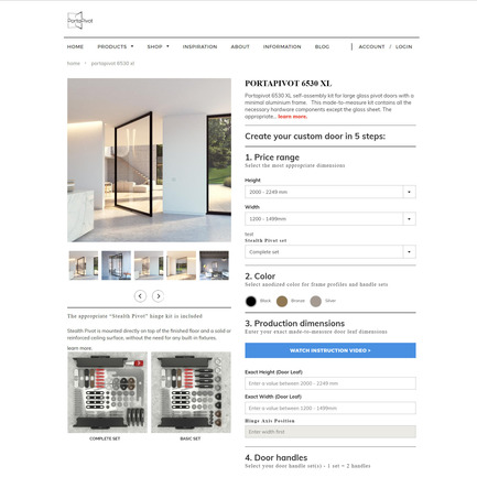 Press kit | 2669-01 - Press release | Portapivot launches a B2B E-commerce store - Portapivot - Product - Portapivot B2B E-commerce store - Photo credit: Portapivot