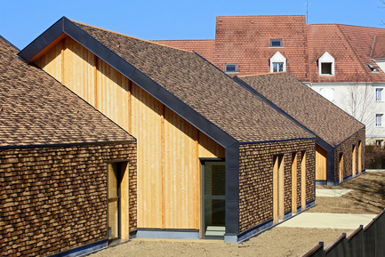 Press kit | 2276-03 - Press release | ArchiDesignclub Awards 2017 - ArchiDesignclub by Muuuz - Architecture institutionnelle - Lauréat dans la catégorie Petite enfance : Maison de la petite enfance, Lieusaint (77) - Nomade Architectes - Photo credit: Patrick Müller