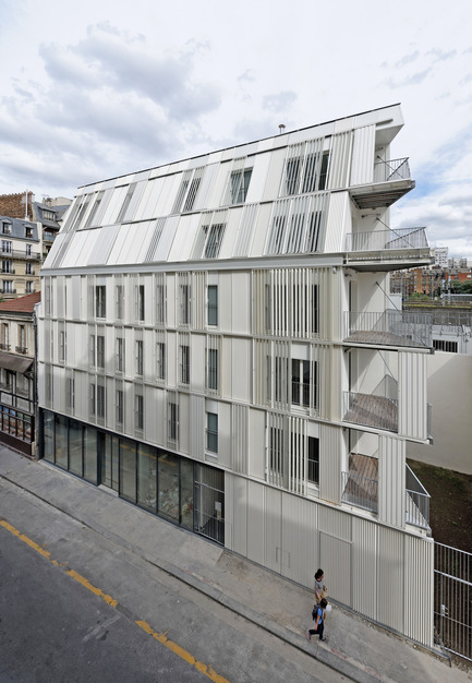 Press kit | 1008-06 - Press release | Social HousingCastagnary - Dietmar Feichtinger Architectes - Residential Architecture - Photo credit: David Boureau