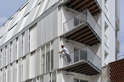 Press kit | 1008-06 - Press release | Social HousingCastagnary - Dietmar Feichtinger Architectes - Residential Architecture - Photo credit: David Boureau