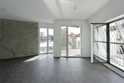 Press kit | 1008-06 - Press release | Social HousingCastagnary - Dietmar Feichtinger Architectes - Residential Architecture - Photo credit: David Boureau