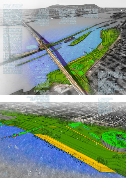 Press kit | 2511-01 - Press release | Proposals and Winners of the 2017 Morph.o.polis Call for Ideas - Morph.o.polis - Competition - Plage Horaire : Second Place - Photo credit: Godefroy Meyer, Maude Hallé Saint-Cyr