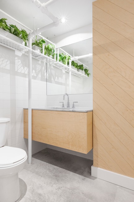 Press kit | 1332-02 - Press release | Montreal's Leading Destination for Nail Art, Le Manoir, Receives a Brand-New Look - Tuxedo - Commercial Interior Design - Photo credit: Maxime Brouillet