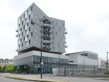 Press kit | 972-03 - Press release | Cité internationale Paul Ricœur - Hérault Arnod Architectures - Residential Architecture - Photo credit: André Morin