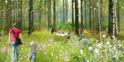 Press kit | 837-20 - Press release | International Garden Festival 2017 - Announcement of the Designers for its 18th Edition - International Garden Festival / Reford Gardens - Landscape Architecture -   SOUNDCLOUD by Johanna Ballhaus, landscape architect & Helen Wyss, architect, Montreal (Quebec) Canada & Fribourg (Switzerland)  - Photo credit: International Garden Festival