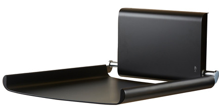 Press kit | 2596-01 - Press release | Dan Dryer Wins New International Design Award - DAN DRYER A/S - Product -  BJÖRK Baby Changing Station  - Photo credit:   DAN DRYER A/S