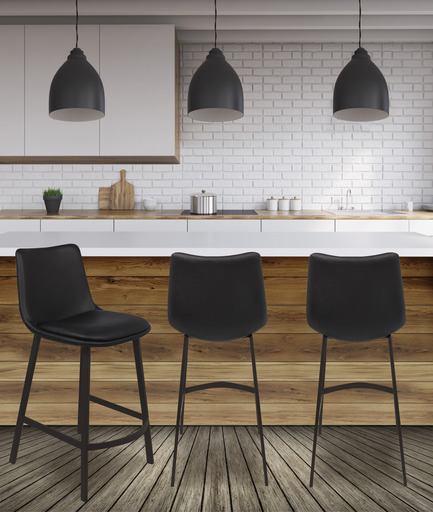 A New Line of Kitchen Stools Launched in Quebec Press kit | 2044-02 - Press release | A New Line of Kitchen Stools Launched in Quebec - Walter Tabourets - Product - Morgan stool - Photo credit: Wattitude Photo