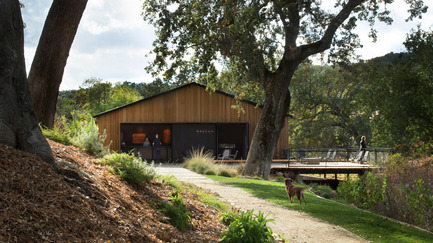 Press kit | 2112-01 - Press release | Brecon Estate Winery - Aidlin Darling Design - Commercial Architecture - Facade, after renovation - Photo credit: Adam Rouse