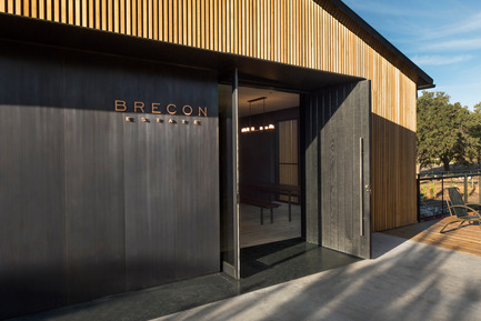 Press kit | 2112-01 - Press release | Brecon Estate Winery - Aidlin Darling Design - Commercial Architecture - Tasting Room entry - Photo credit: Adam Rouse