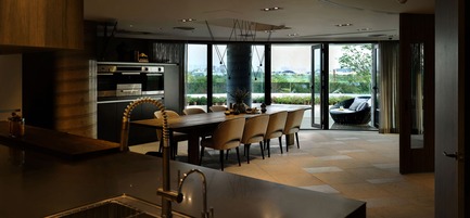 Green Places Community Clubhouse Press kit | 2213-01 - Press release | Green Places Community Clubhouse - Chain 10 Urban Space Design - Commercial Interior Design - Cooking Classroom - Photo credit: Kuo-Min Lee