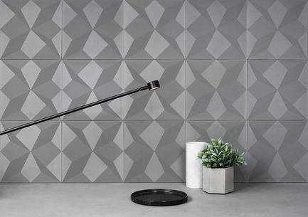 Press kit | 2459-01 - Press release | Concrete Wall Decoration Tiles - Shadow - Bentu Culture and Development Co., Ltd - Product -  Shadow does not only achieved success on a new material but also made a spare effort to protect our environment. - Photo credit: BENTU(www.bentudesign.com)