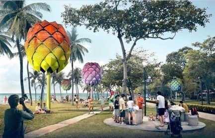 Press kit | 661-35 - Press release | World Architecture Festival 2016 – Day One Winners of International Architectural Awards Announced - World Architecture Festival (WAF) - Institutional Architecture -  <br><br>  - Photo credit: Experimental - Future Projects: Spark Architects, Beach Hut, Singapore