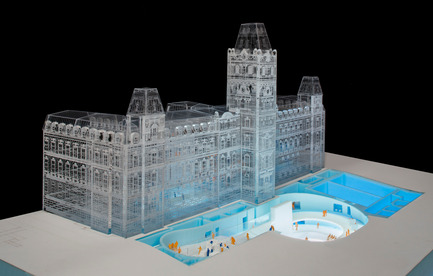 Press kit | 952-12 - Press release | The Reception Pavilion of Québec's National Assembly receives a Canadian Architect's Award of Merit - GLCRM & Provencher_Roy - Institutional Architecture - Photo credit:  Stéphane Brügger 