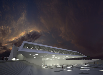 DMMRC – Dubai Maritime Museum & Research Centre Press kit | 2234-01 - Press release | DMMRC – Dubai Maritime Museum & Research Centre - Studio Niko Kapa - Institutional Architecture - Museum entrance - Photo credit: Studio Niko Kapa