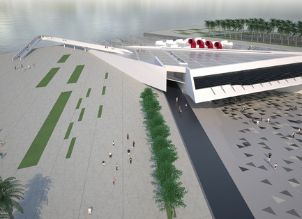 DMMRC – Dubai Maritime Museum & Research Centre Press kit | 2234-01 - Press release | DMMRC – Dubai Maritime Museum & Research Centre - Studio Niko Kapa - Institutional Architecture - Aerial view - Photo credit: Studio Niko Kapa