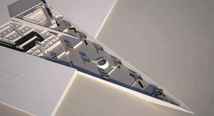 DMMRC – Dubai Maritime Museum & Research Centre Press kit | 2234-01 - Press release | DMMRC – Dubai Maritime Museum & Research Centre - Studio Niko Kapa - Institutional Architecture - Model of the interior - Photo credit: Studio Niko Kapa