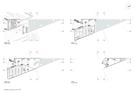 DMMRC – Dubai Maritime Museum & Research Centre Press kit | 2234-01 - Press release | DMMRC – Dubai Maritime Museum & Research Centre - Studio Niko Kapa - Institutional Architecture - Floor plans - Photo credit: Studio Niko Kapa