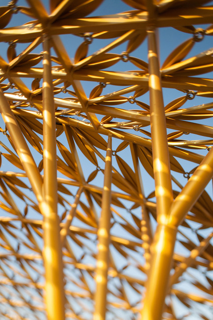 Press kit | 2013-05 - Press release | Winner & Shortlisted announcements for WAN Landscape, Civic, Metal in Architecture Awards 2016 - World Architecture News Awards (WAN AWARDS) - Commercial Architecture - WAN Metal in Architecture Award 2016 Winner - Photo credit:  Butterfly Pavilion – Noor Island by&nbsp;by 3deluxe. 2015  Photography: Sascha Jahnke<br> 