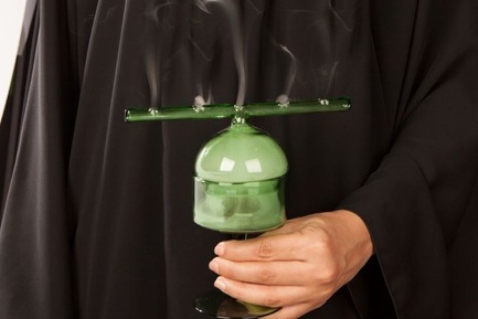 Press kit | 1604-04 - Press release | Design Days Dubai Announces 2016 Edition - Design Days Dubai - Event + Exhibition - Aisha Al Sowaidi, Midhkan in Emerald Green - Photo credit: Aisha Al Sowaidi<br>