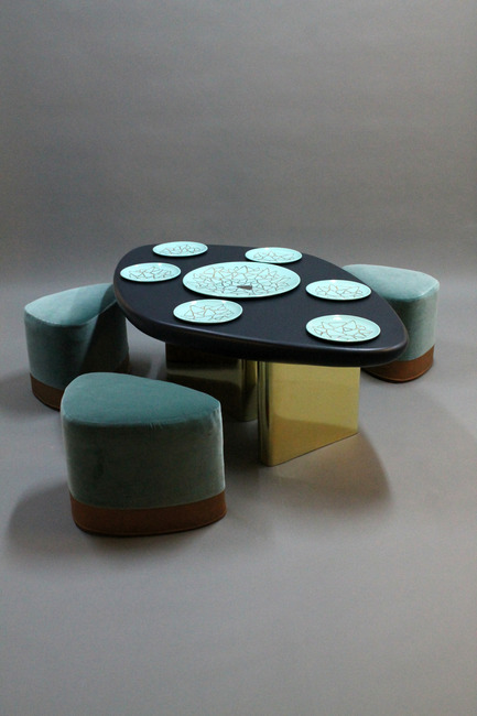 Press kit | 1604-04 - Press release | Design Days Dubai Announces 2016 Edition - Design Days Dubai - Event + Exhibition - &nbsp;Binôme Design,&nbsp;Celeste et Satel (2015) France. - Photo credit: Binome Design