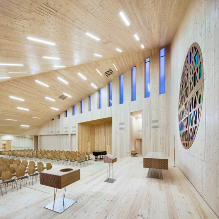 Press kit | 2220-01 - Press release | Knarvik Community Church - Reiulf Ramstad Arkitekter - Institutional Architecture - Photo credit: Hundven-Clements_Photography