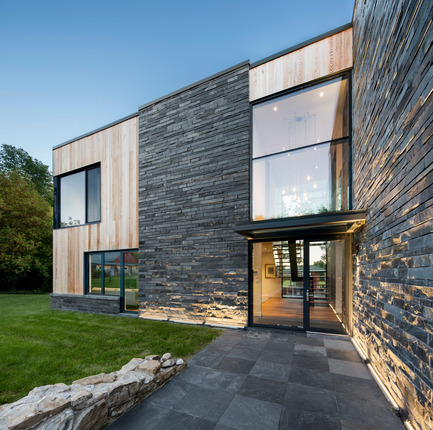 Press kit | 1641-01 - Press release | Hemmingford House - SIMARD architecture - Residential Architecture - Photo credit: Stéphane Brügger 